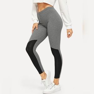 Colorblock Skinny Leggings